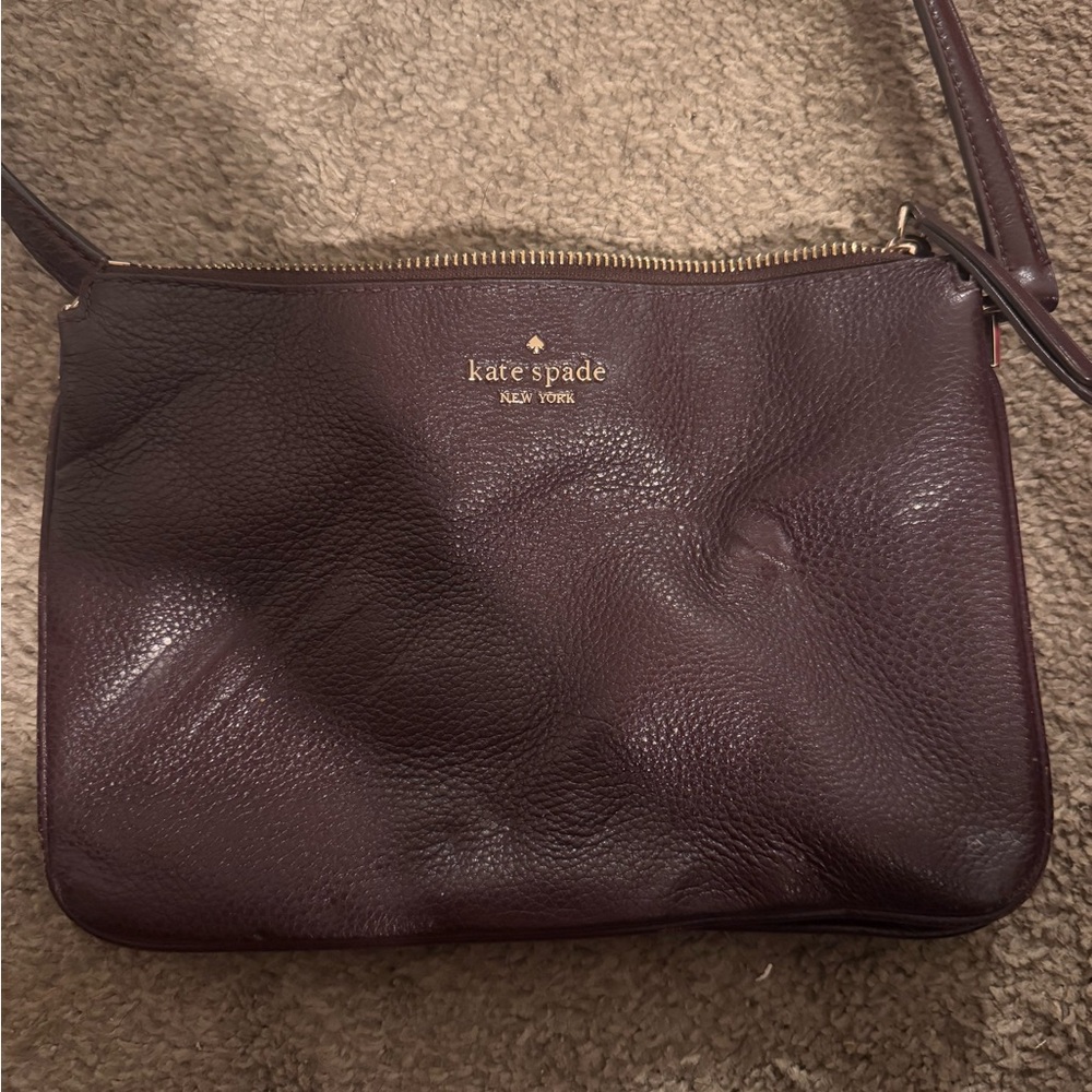 Kate Spade Deep Purple Crossbody Bag